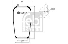 Mech, pneumaticke odpruzeni FEBI BILSTEIN 32817