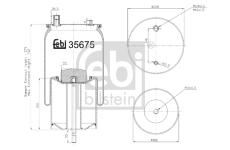 Mech, pneumaticke odpruzeni FEBI BILSTEIN 35675