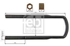 Spona listovej prużiny FEBI BILSTEIN 39173