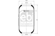 Mech, pneumaticke odpruzeni FEBI BILSTEIN 39383