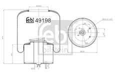 Mech, pneumaticke odpruzeni FEBI BILSTEIN 49198