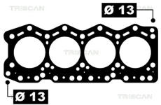 Těsnění, hlava válce TRISCAN 501-2506