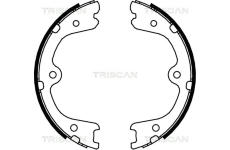 Sada brzdových čelistí, parkovací brzda TRISCAN 8100 14008
