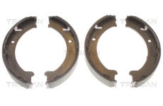 Sada brzdových čelistí, parkovací brzda TRISCAN 8100 27562