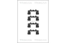 Sada prislusenstvi, oblozeni kotoucove brzdy TRISCAN 8105 101596