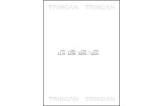 Sada prislusenstvi, oblozeni kotoucove brzdy TRISCAN 8105 101609