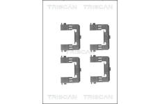 Sada prislusenstvi, oblozeni kotoucove brzdy TRISCAN 8105 101655