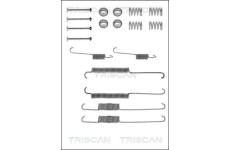 Sada příslušenství, brzdové čelisti TRISCAN 8105 102508
