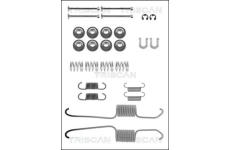 Sada příslušenství, brzdové čelisti TRISCAN 8105 102615