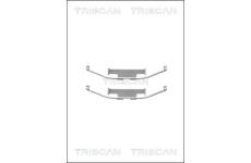 Sada prislusenstvi, oblozeni kotoucove brzdy TRISCAN 8105 111572