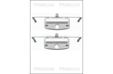 Sada prislusenstvi, oblozeni kotoucove brzdy TRISCAN 8105 111617