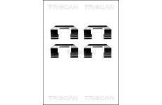Sada prislusenstvi, oblozeni kotoucove brzdy TRISCAN 8105 141585