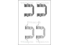Sada prislusenstvi, oblozeni kotoucove brzdy TRISCAN 8105 141600