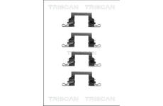 Sada prislusenstvi, oblozeni kotoucove brzdy TRISCAN 8105 141608