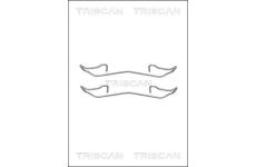 Sada prislusenstvi, oblozeni kotoucove brzdy TRISCAN 8105 161617