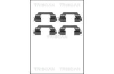 Sada prislusenstvi, oblozeni kotoucove brzdy TRISCAN 8105 231596