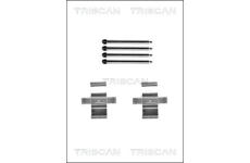 Sada prislusenstvi, oblozeni kotoucove brzdy TRISCAN 8105 231607