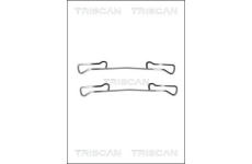 Sada prislusenstvi, oblozeni kotoucove brzdy TRISCAN 8105 241587