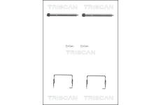 Sada prislusenstvi, oblozeni kotoucove brzdy TRISCAN 8105 251595