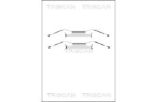 Sada prislusenstvi, oblozeni kotoucove brzdy TRISCAN 8105 291607