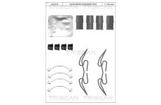 Sada prislusenstvi, oblozeni kotoucove brzdy TRISCAN 8105 291632