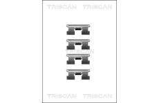 Sada prislusenstvi, oblozeni kotoucove brzdy TRISCAN 8105 401112