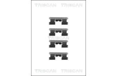 Sada prislusenstvi, oblozeni kotoucove brzdy TRISCAN 8105 401438