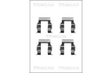 Sada prislusenstvi, oblozeni kotoucove brzdy TRISCAN 8105 421589