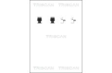 Sada prislusenstvi, oblozeni kotoucove brzdy TRISCAN 8105 421590