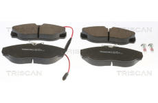 Sada brzdových destiček, kotoučová brzda TRISCAN 8110 10020