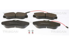 Sada brzdových destiček, kotoučová brzda TRISCAN 8110 10021