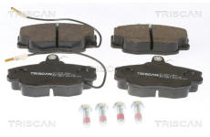 Sada brzdových destiček, kotoučová brzda TRISCAN 8110 10041