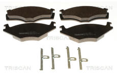 Sada brzdových destiček, kotoučová brzda TRISCAN 8110 10105