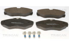 Sada brzdových destiček, kotoučová brzda TRISCAN 8110 10529