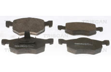 Sada brzdových destiček, kotoučová brzda TRISCAN 8110 10571