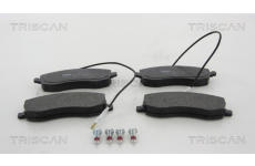 Sada brzdových destiček, kotoučová brzda TRISCAN 8110 10581