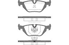 Sada brzdových destiček, kotoučová brzda TRISCAN 8110 11001