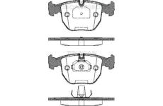 Sada brzdových destiček, kotoučová brzda TRISCAN 8110 11006