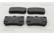 Sada brzdových destiček, kotoučová brzda TRISCAN 8110 13082