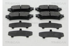 Sada brzdových destiček, kotoučová brzda TRISCAN 8110 13116