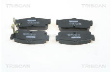 Sada brzdových destiček, parkovací brzda TRISCAN 8110 14038