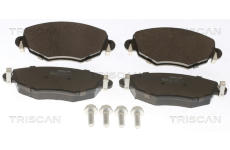 Sada brzdových destiček, kotoučová brzda TRISCAN 8110 16005