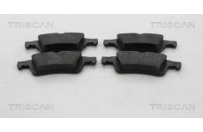 Sada brzdových destiček, kotoučová brzda TRISCAN 8110 16025