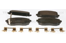 Sada brzdových destiček, kotoučová brzda TRISCAN 8110 18017