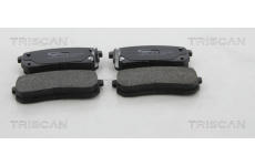 Sada brzdových destiček, kotoučová brzda TRISCAN 8110 18027