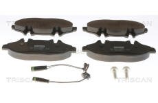 Sada brzdových destiček, kotoučová brzda TRISCAN 8110 23042