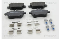 Sada brzdových destiček, kotoučová brzda TRISCAN 8110 23083