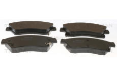 Sada brzdových destiček, kotoučová brzda TRISCAN 8110 24040