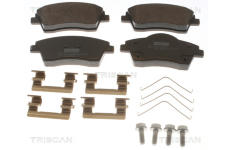 Sada brzdových destiček, kotoučová brzda TRISCAN 8110 27030