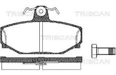 Sada brzdových destiček, kotoučová brzda TRISCAN 8110 27919